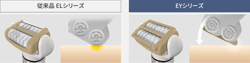 ES-EY4AとES-EL4Bの違いは5つだった！パナソニック脱毛器ソイエ比較